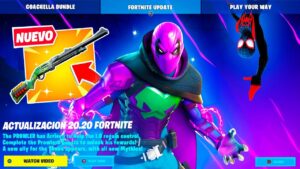 Nueva ESCOPETA PUMP y SKIN de MERODEADOR GRATIS en FORTNITE NUEVA ACTUALIZACION 20.20 🔥😍🎁