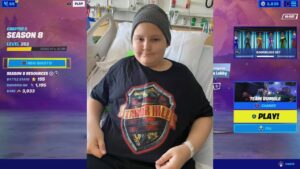 Playing Fortnite With My Make-A-Wish Friend, TJ!