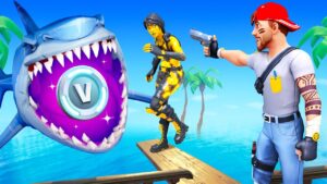RENTRE dans le REQUIN si tu VEUX des V-BUCKS sur FORTNITE