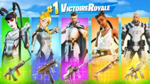SKIN ARGENT ALÉATOIRE CHALLENGE sur FORTNITE Battle Royale