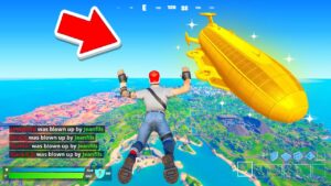 STUFF du ZEPPELIN SEULEMENT Challenge FORTNITE
