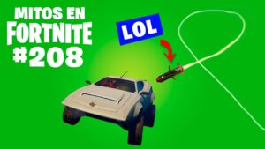 ¿Se puede EVITAR un LANZACOHETES YUNQUE con una GRIETA? - Mitos en Fortnite 208 #MitosFortnite