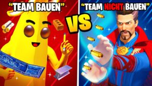 TEAM BAUEN vs. TEAM NICHT BAUEN & ALBANER rastet komplett aus dieses andere😱 (abow) in Fortnite