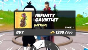 The Mythic INFINITY GAUNTLET is BACK in Fortnite Update!