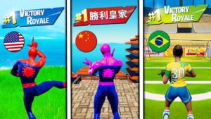 The *RANDOM* REGION Challenge in Fortnite