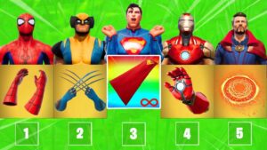 The *RANDOM* SUPERHERO Challenge in Fortnite