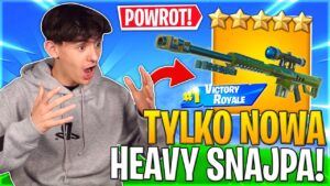 Tylko NOWA CIĘŻKA SNAJPERKA Challenge! w Fortnite