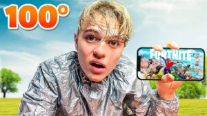VINCERE con la TUTA DA 100° GRADI su FORTNITE!