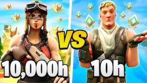 10,000 Hours VS 10 Hours in Fortnite