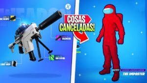 15 cosas que Fortnite desechó...