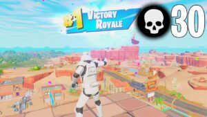 30 Elimination Solo vs Squad Win Full Gameplay Fortnite Chapter 3 Season 2 (PS4 Controller)