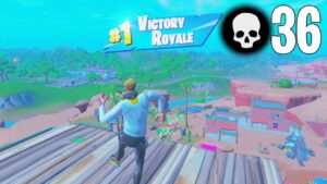 36 Elimination Solo vs Squad Win Full Gameplay Fortnite Chapter 3 Season 2 (PS4 Controller)