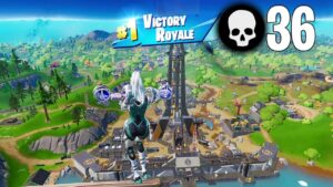 36 Elimination Solo vs Squads Gameplay Full Game Win (Fortnite PC Controller)