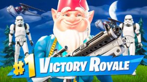 ARME du STORMTROOPER SEULEMENT pour FAIRE TOP 1 sur FORTNITE Battle Royale