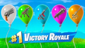 BALLON ALÉATOIRE CHALLENGE sur FORTNITE Battle Royale