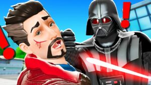 BOSS DR. STRANGE vs BOSS STAR WARS !! ( Expérience Boss Fortnite Saison 2 )