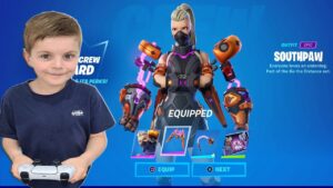 Buying Me & My Kid The NEW Fortnite Crew Pack With 1000 FREE V-Bucks. Unlocking Crew Pack SOUTHPAW