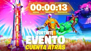 CUENTA ATRAS para el **EVENTO FINAL** ACTIVADA AHORA en el MAPA de Fortnite! *el regreso del mecha*