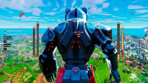 Controlei o MECHA ANTES da HORA no EVENTO Ao Vivo do Fortnite