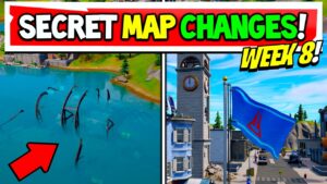 FORTNITE ADDED SECRET MAP CHANGES TODAY!