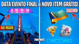 FORTNITE - DIA DO EVENTO, ENVELOPAMENTO GRÁTIS e NOVOS SPOILERS!