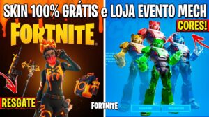 FORTNITE - RESGATAR SKIN GRÁTIS, MAPA TEMPORADA 3 e TRAILER EVENTO FINAL