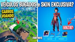 FORTNITE - SPOILERS EVENTO, BUG CARRO VOADOR e NOVA SKIN GRÁTIS