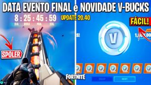 FORTNITE - SPOILERS EVENTO, BURACO NEGRO VOLTANDO e SMG NERFADA!