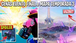 FORTNITE - SPOILERS EVENTO,  MAPA DESTRUÍDO e GANHAR SKIN GRÁTIS!