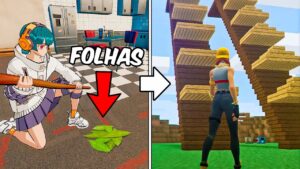 FORTNITE mas se encostar no Verde o jogo MUDA