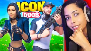 Fortnite ICON Duos with Ali-A.. (He Challenged me)