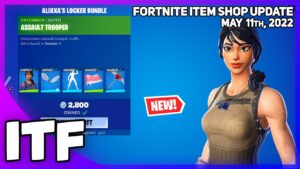 Fortnite Item Shop *NEW* ALIXXA'S LOCKER BUNDLE + NEW EMOTE! [May 10th, 2022] (Fortnite BR)