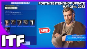 Fortnite Item Shop *NEW* OBI-WAN KENOBI SET! [May 26th, 2022] (Fortnite Battle Royale)