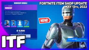Fortnite Item Shop *NEW* ROBOCOP SET! [May 13th, 2022] (Fortnite Battle Royale)