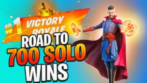 Fortnite - Road To 700 Solo Wins (Tabor Hill LIVE Solo Gameplay)
