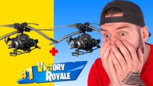 HELIKOPTER CHEAT in FORTNITE?!