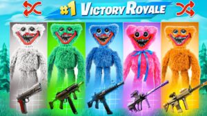 HUGGY WUGGY ALÉATOIRE CHALLENGE sur FORTNITE Battle Royale
