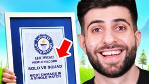 I BROKE THE WORLD RECORD!