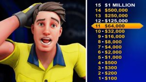 I challenged LazarBeam to Fortnite trivia for 1,000,000 V-Bucks…