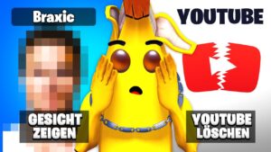 Ich muss entweder mein GESICHT ZEIGEN oder YOUTUBE LÖSCHEN? in Fortnite