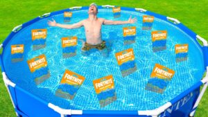 Il a OSÉ JETER mes 1.000.000 de V-BUCKS dans la PISCINE