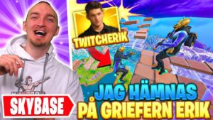 JAG HÄMNAS PÅ GRIEF ERIK I EN SKYBASE I FORTNITE