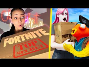 J'AI REÇU UN COLIS DE MON ENFANT FORTNITE DANS LA VRAI VIE !