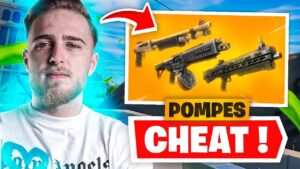 JE TESTE LES NOUVEAUX POMPES DE FORTNITE (c'est trop cheaté)