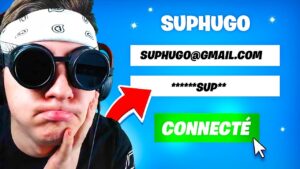 J'ai HACK le COMPTE Fortnite de SUPHUGO ! (Il pleure...)