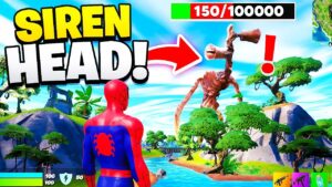 J'ai TROUVÉ "SIREN HEAD" qui est FLIPPANT sur Fortnite Saison 2 (BOSS CACHÉ)
