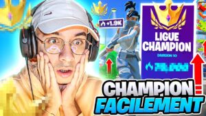 MES ASTUCES POUR MONTER CHAMPION FACILEMENT À LA MANETTE SUR FORTNITE !