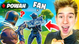 MI FINGO un FAN e faccio il PROVINO per il SUO TEAM!! Fortnite ITA