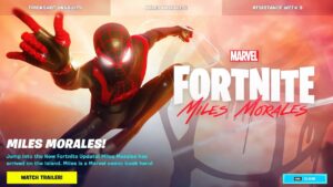 MILES MORALES *FINALLY* in Fortnite Update!