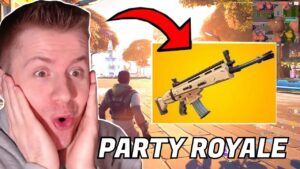 Mit *OG SCAR* in *PARTY ROYALE* +[1.000 VBucks Versteck Gewinnspiel]